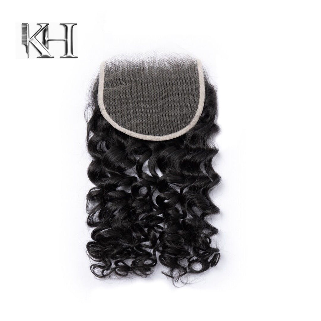 Brazilian Raw Closure 5X5 HD Lace Deep Wave