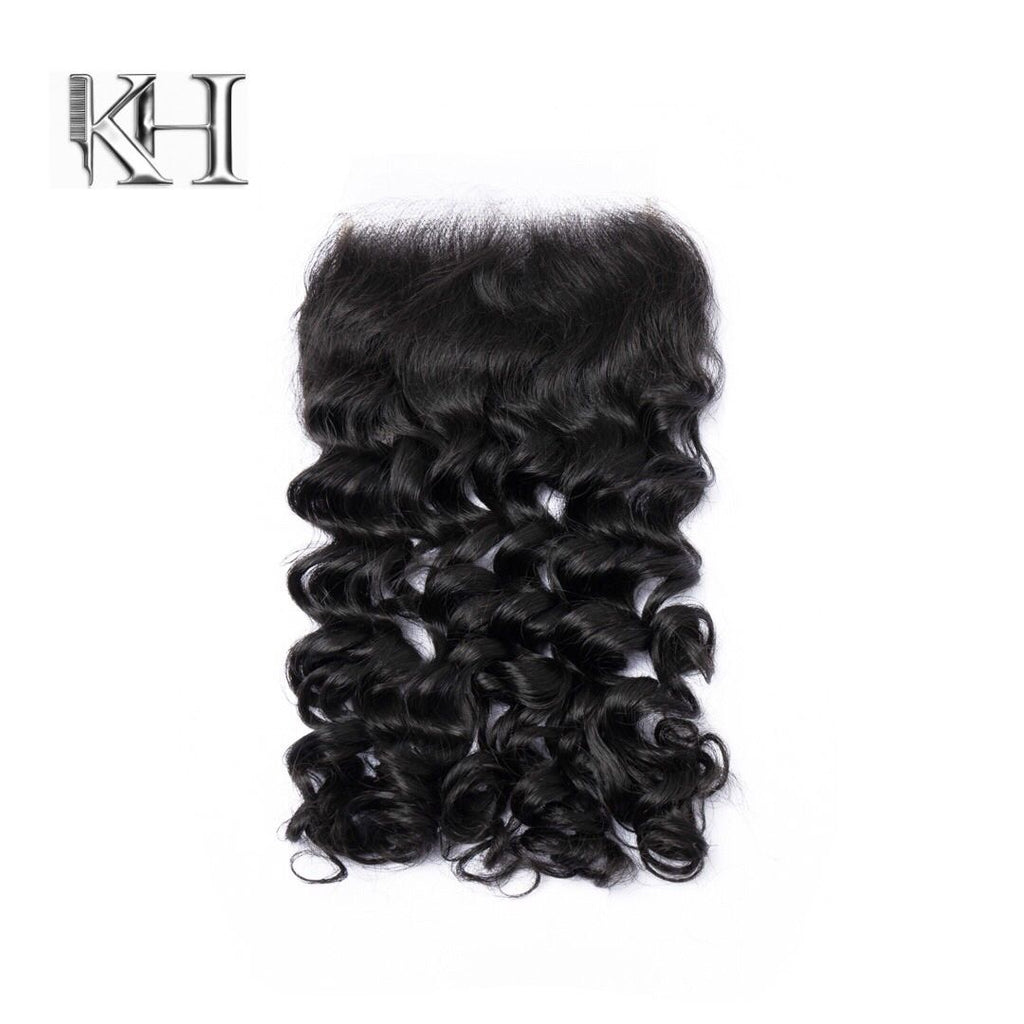 Brazilian Raw Closure 5X5 HD Lace Deep Wave