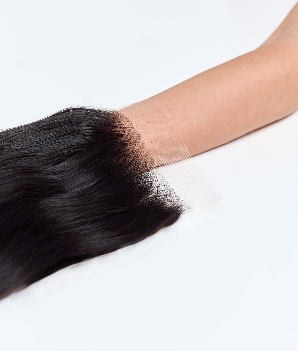 Brazilian Raw 5X5 HD Lace Straight Wig 180% Density