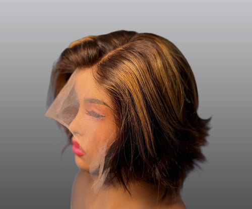 Karyzma Crown Collection |Pixie Wigs Transparent Lace Custom Color