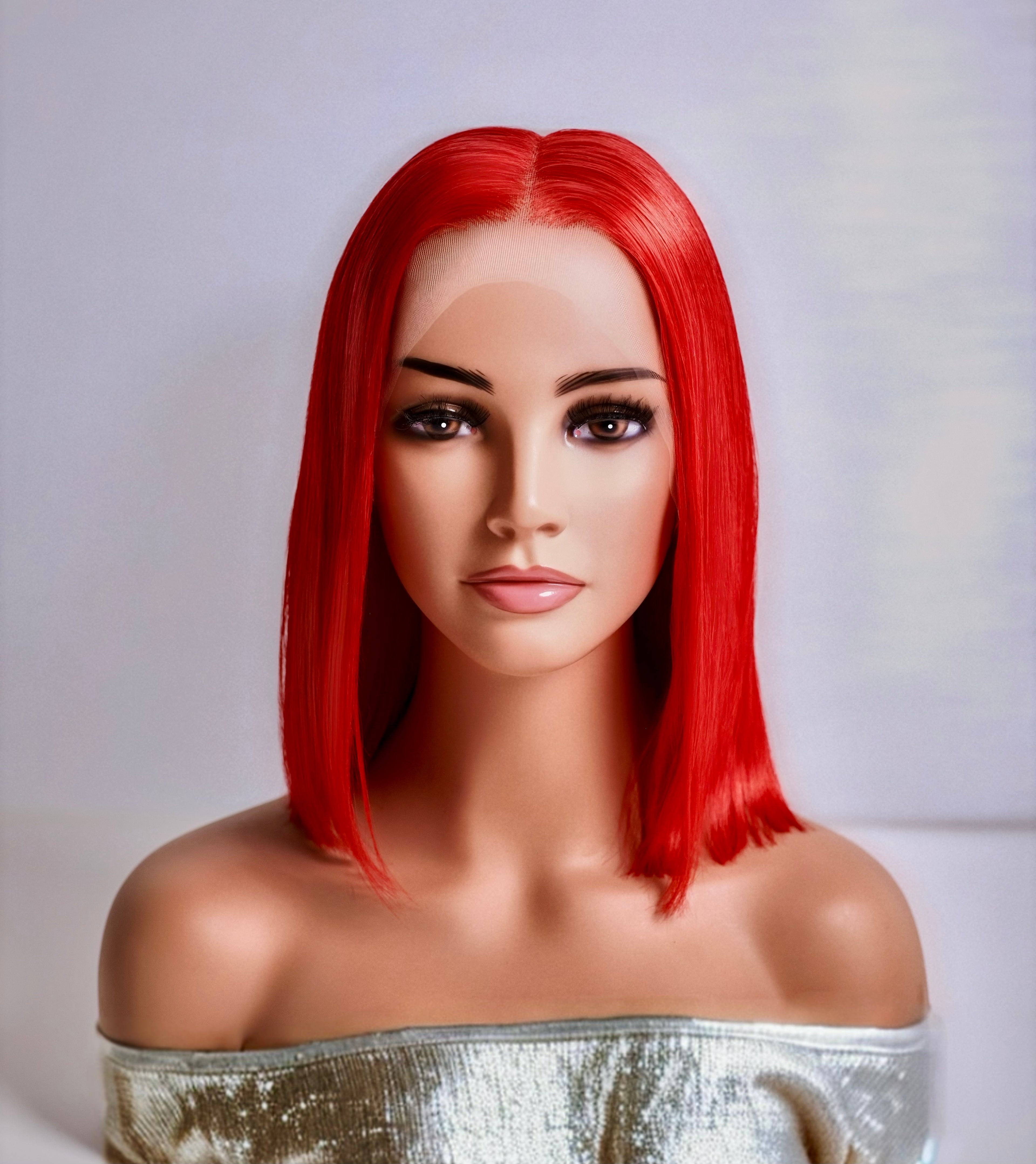 Virgin Wigs Custom Colored Bob Transparent Lace